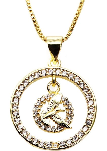 No.1 Boyutu Moda Zirkon Kolye Kolye Zinciri Ay Yıldız Kolye Anne Fil Çapraz Kolye Kolye Bakır Zincir Takı Kolye (Yurt Dışından)
