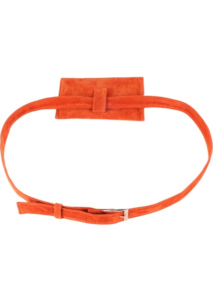 Rahat Fırçalama Deri Flap Kadın Fanny Paketleri Bayanlar Omuz Crossbody Postacı Çantası Göğüs Kılıfı Çanta Turuncu (Yurt Dışından) fiyatları