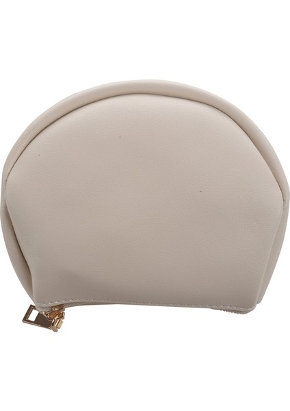 Kapitone Şeffaf Kadınlar Için Crossbody Çanta Yaz Yuvarlak Plaj Çantası Bayan Omuz Postacı Çantası Beyaz (Yurt Dışından)