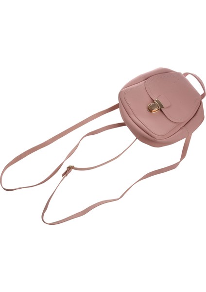 Küçük Sırt Çantası Kız Kulaklık Deliği Okul Öğrenci Omuz Çantası Cep Cüzdan Pembe (Yurt Dışından) fırsatları