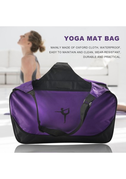 Yoga Çantası,seyahat Çantası,büyük Kapasiteli Mat Sırt Çantası,spor Salonu Çantası,yoga Çantası,mor (Yurt Dışından) fiyatları