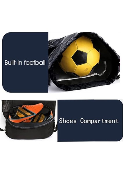 Unisex Büzgülü Sırt Çantası, Su Geçirmez Spor Çantası, Ayakkabı Bölmeli Spor Çantası, Spor Için, Okul Grisi (Yurt Dışından) modelleri