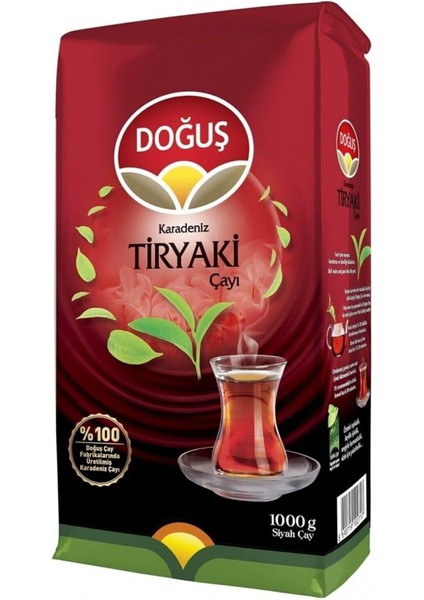 Karadeniz Siyah Filiz Tiryaki Çay 1000 gr