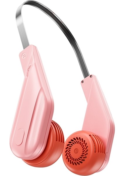 MF089 Boyun Bandı Elektrikli Fan Pembe (Yurt Dışından)