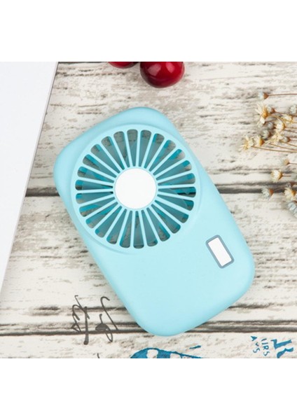Taşınabilir El Tipi USB Şarj Edilebilir Mini Fan Beyaz (Yurt Dışından)