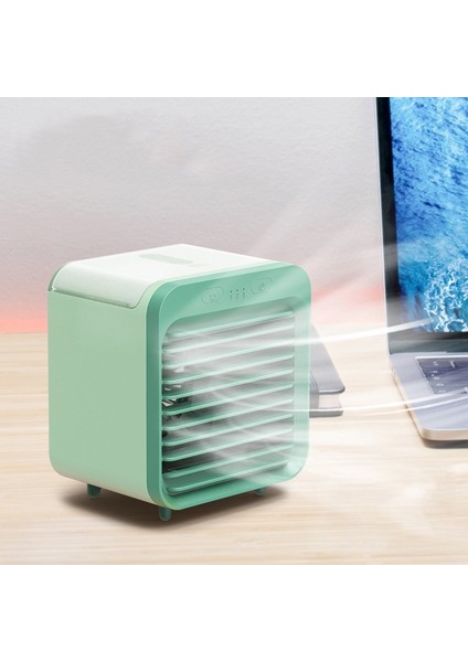 Nemlendirme USB Fanı Yeşil (Yurt Dışından)