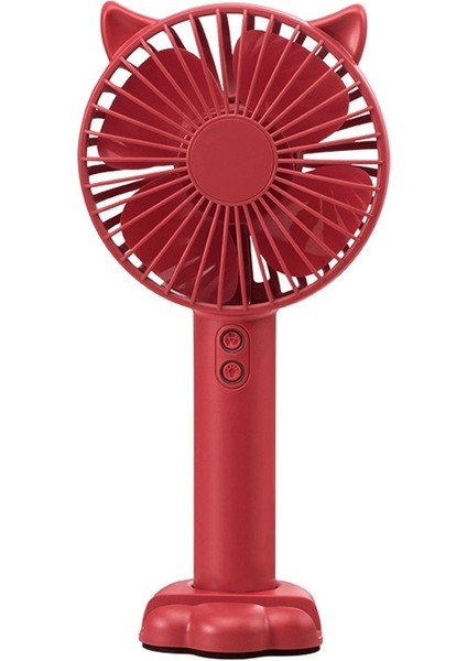 N10 Çok Fonksiyonlu Handhd Masaüstü Tutucu Ectric Fan Kırmızı (Yurt Dışından)
