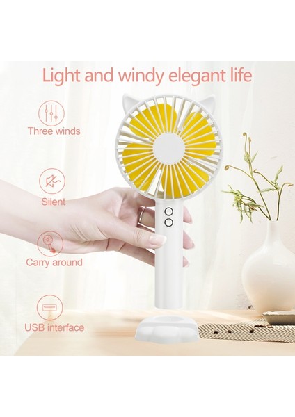 N10 Çok Fonksiyonlu Handhd Masaüstü Tutucu Ectric Fan Kırmızı (Yurt Dışından) fırsatları