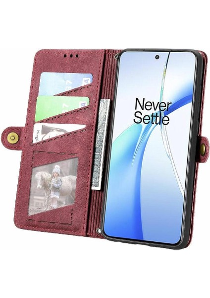 Oneplus Nord Ce4 Için Flip Case Basit Iş Cüzdan Darbeye Deri (Yurt Dışından) indirimleri