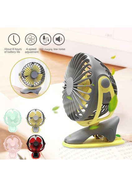 Yaratıcı Cep Telefonu Braketi Karikatür Sprey Mini Fan Taşınabilir USB Fan Gri (Yurt Dışından) fiyatları