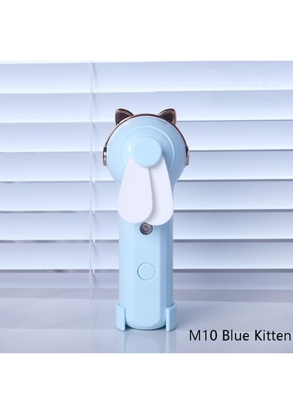 Handhd Nemlendirici Cihaz Fanı M10 Blue Kitten (Yurt Dışından)
