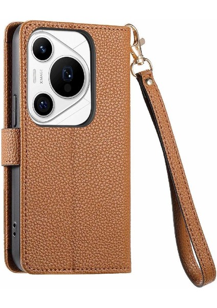 Huawei Pura 70 Pro Için Flip Case Artı Aşk Cüzdan Fermuar Darbeye Vaka (Yurt Dışından)