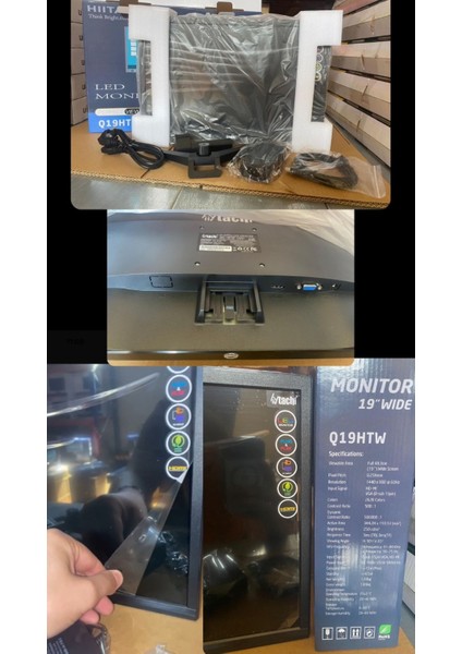 19 Inç VGA ve HDMI Çıkışlı Hd Çözünürlük 3 Ms Tepki Süresine Sahip Monitör fiyatları