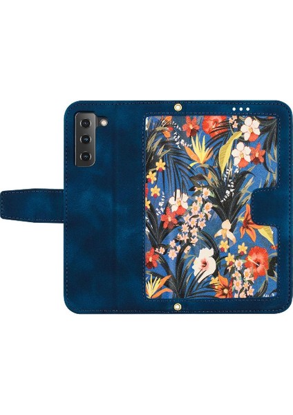 Samsung Galaxy S21 Kickstand Pu Deri Anti Scratch Için Cüzdan Kılıf (Yurt Dışından) indirimleri