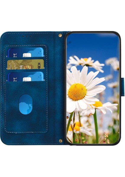 Cüzdan Kılıf IPhone 15 Pro Max Kart Tutucu Anti Scratch Pu Deri (Yurt Dışından)