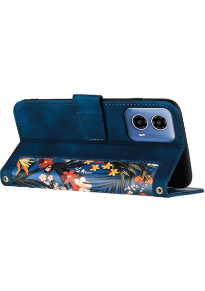 Motorola Moto G24 Kickstand Anti Scratch Kart Tutucu Pu Için Cüzdan Kılıf (Yurt Dışından) indirimleri