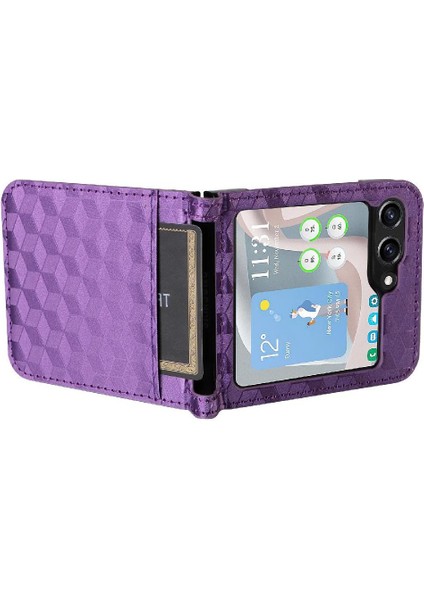Samsung Galaxy Z Flip 6 Kart Yuvaları Tutucu Manyetik Kapatma Için Flip Case (Yurt Dışından) indirimleri