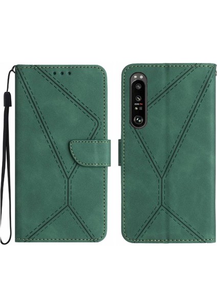 Sony Xperia 1 Vı Için Flip Case Yumuşak Pu Deri Yüksek Kalite Tpu Deri (Yurt Dışından)