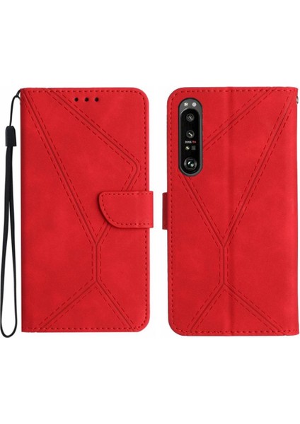 Mays Home1 Sony Xperia 1 Vı Için Flip Case Yumuşak Pu Deri Yüksek Kalite Tpu Deri (Yurt Dışından)