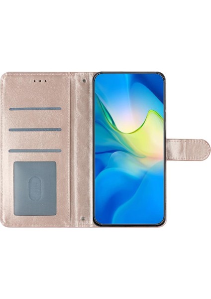 IPhone 13 Için Flip Case Pro Max Tpu Darbeye Pu Deri Cüzdan Kickstand (Yurt Dışından)