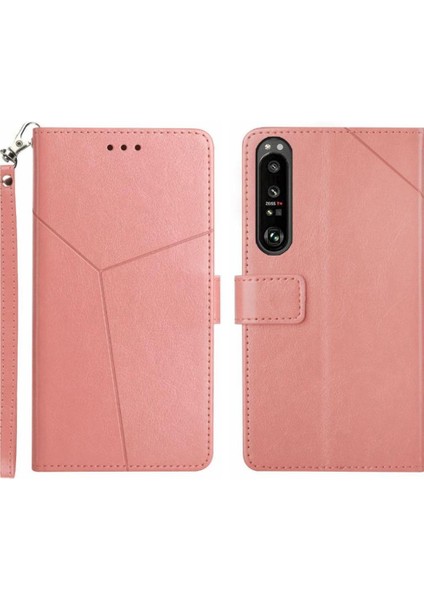 Sony Xperia 1 Vı Için Flip Case Deri Cüzdan Darbeye Tpu Kabuk Çevirme (Yurt Dışından)