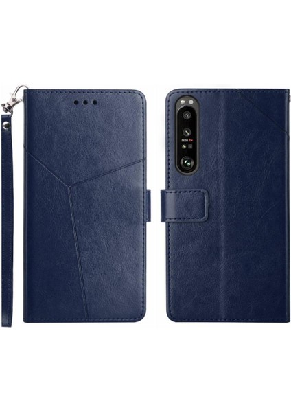 Sony Xperia 1 Vı Için Flip Case Deri Cüzdan Darbeye Tpu Kabuk Çevirme (Yurt Dışından)