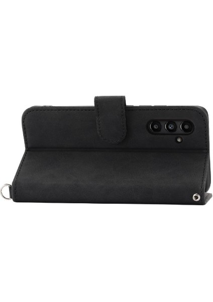 Samsung Galaxy A15 Kabartmalı Darbeye Bileklik Çoklu Için Flip Case (Yurt Dışından) fırsatları