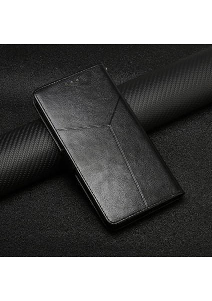Realme C65 4g Flip Kapak Kitap Katlanır Kickstand Için Flip Case-Dayanıklı Tpu (Yurt Dışından)
