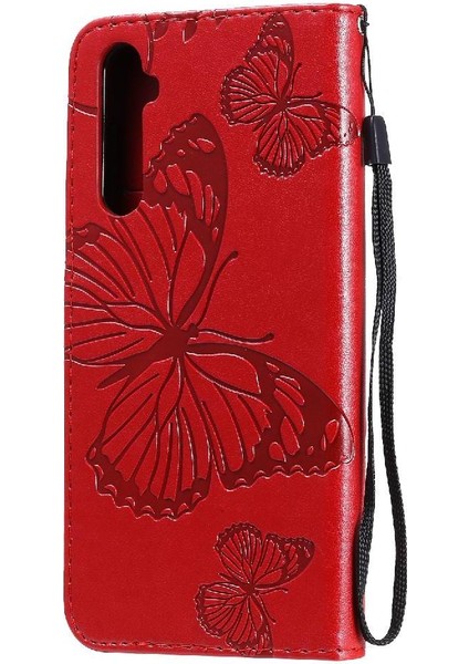 Kart Yuvası Standı ile Realme 6 Için Flip Case Pu Deri Manyetik Kapak Çevirin (Yurt Dışından) modelleri