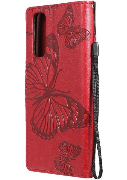 Kart Yuvası Standı ile Realme 7 Için Flip Case Pu Deri Flip Kickstand (Yurt Dışından) modelleri