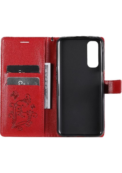 Kart Yuvası Standı ile Realme 7 Için Flip Case Pu Deri Flip Kickstand (Yurt Dışından) fırsatları