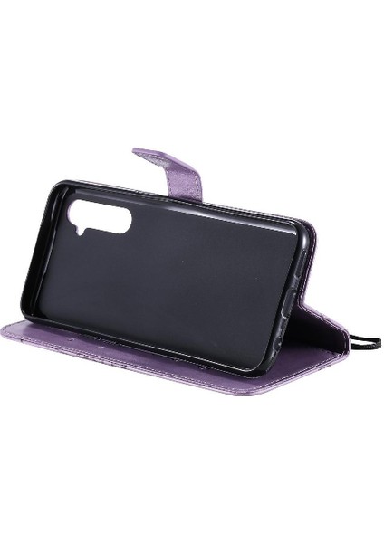 Kart Yuvası Standı ile Realme 6 Için Flip Case Pu Deri Manyetik Kapak Çevirin (Yurt Dışından) indirimleri