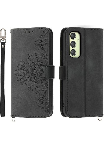 Samsung Galaxy A25 Bileklik Çoklu Kredi Kartı Yuvaları Için Flip Case (Yurt Dışından) modelleri