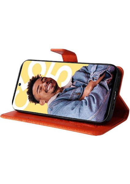 Kart Yuvası Standı Manyetik ile Realme C55 4g Flip Kickstand Için Flip Case (Yurt Dışından) fiyatları