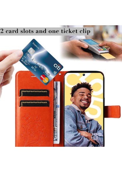 Kart Yuvası Standı Manyetik ile Realme C55 4g Flip Kickstand Için Flip Case (Yurt Dışından) indirimleri