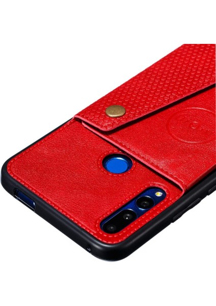 Cüzdan Kılıf Için Huawei P Akıllı Z Buit Demir Cüzdan Kılıf Darbeye Kart (Yurt Dışından)