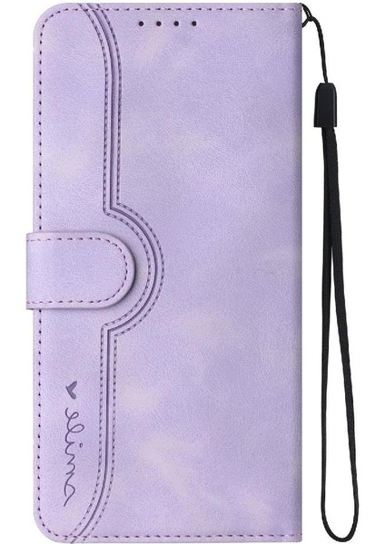 Motorola Edge 50 Pro Case Dahili Mıknatıs Kapak Premium Pu ile Uyumlu (Yurt Dışından)