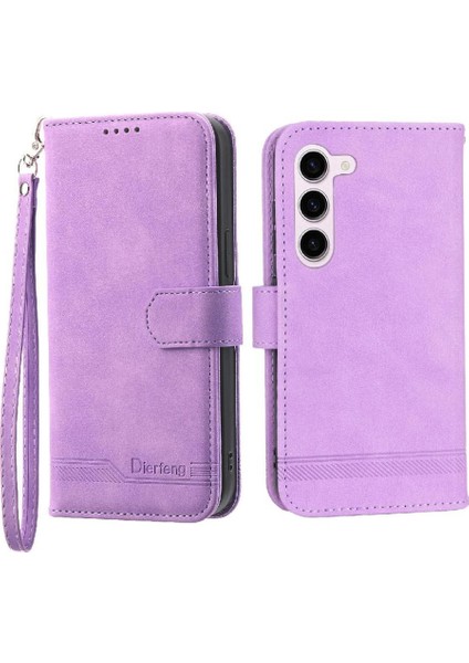 Samsung Galaxy S23 Nakit Cep Bileklik Manyetik Kapatma Için Flip Case (Yurt Dışından)