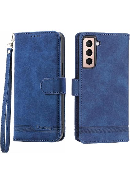 Samsung Galaxy S21 Artı Kart Yuvaları Manyetik Kapatma Premium Için Flip Case (Yurt Dışından)