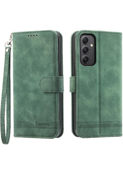 Samsung Galaxy A35 Bileklik Premium Kart Yuvaları Nakit Cep Için Flip Case (Yurt Dışından)