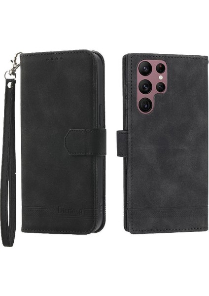 Samsung Galaxy S22 Ultra Nakit Cep Premium Bileklik Kartı Için Flip Case (Yurt Dışından) fırsatları