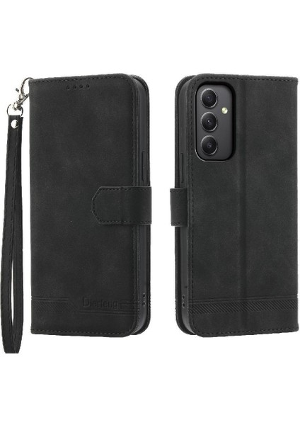Samsung Galaxy A35 Bileklik Premium Kart Yuvaları Nakit Cep Için Flip Case (Yurt Dışından)