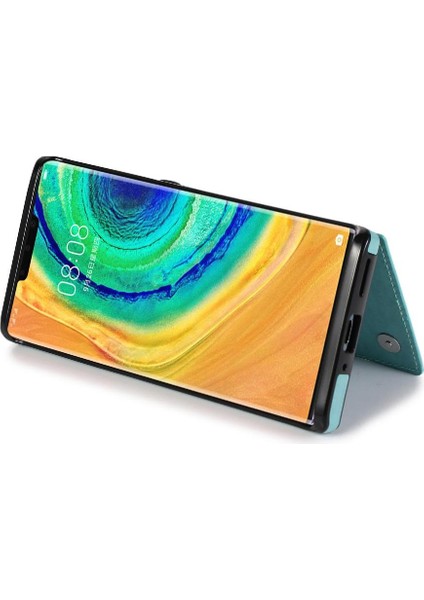 Cüzdan Huawei Mate 30 Için Kart Tutucu Kılıf ile Pro Flip Darbeye Çift (Yurt Dışından)