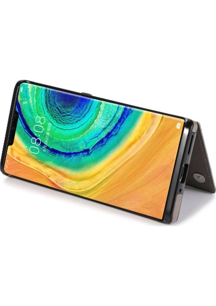 Cüzdan Huawei Mate 30 Için Kart Tutucu Kılıf ile Pro Flip Darbeye Çift (Yurt Dışından)