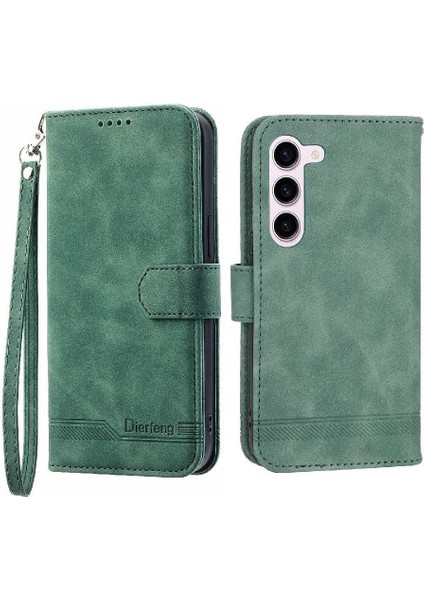 Samsung Galaxy S23 Nakit Cep Bileklik Manyetik Kapatma Için Flip Case (Yurt Dışından)