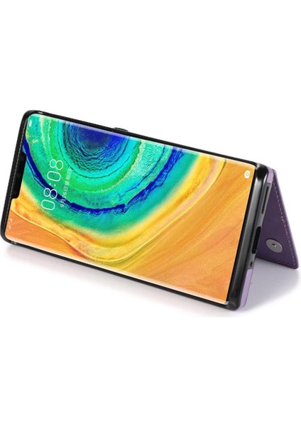 Cüzdan Huawei Mate 30 Için Kart Tutucu Kılıf ile Pro Flip Darbeye Çift (Yurt Dışından)