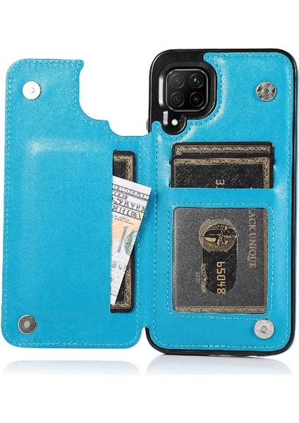 Huawei P40 Lite Desen Çiçek Kabartmalı Için Kart Tutucu Kılıf ile Cüzdan (Yurt Dışından) indirimleri