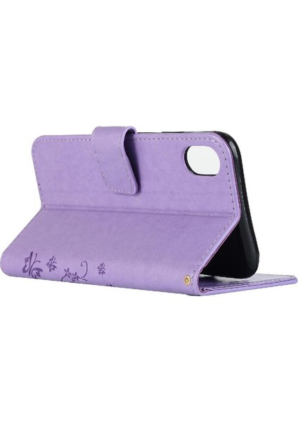 IPhone Xr Kickstand Manyetik Kapatma Kart Tutucu Bilek Kayışı Için Filp Durumda (Yurt Dışından)