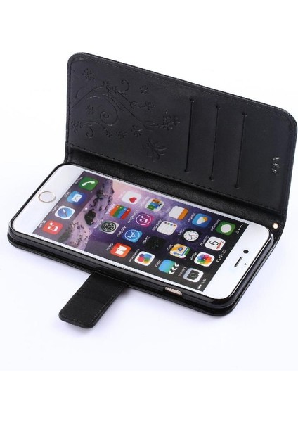 IPhone 6 Bilek Kayışı Manyetik Kapatma Kart Tutucu Kickstand Için Filp Durumda (Yurt Dışından) fırsatları