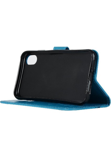IPhone Xr Kickstand Manyetik Kapatma Kart Tutucu Bilek Kayışı Için Filp Durumda (Yurt Dışından)